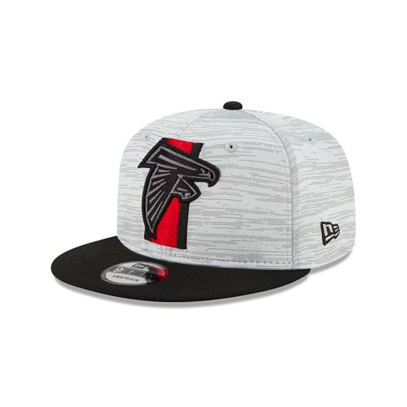 NFL Atlanta Falcons Official Training 9Fifty Snapback (BWF9374) - Black New Era Caps